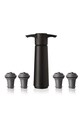 Vacu Vin pompka próżniowa i korek Wine Saver 8,5 x 22,3 x 4,9 cm 5-pack czarny 09824606.