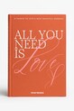 Printworks album na zdjęcia All You Need is Love 18 x 19,5 cm pomarańczowy PW00767