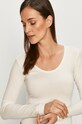Jacqueline de Yong - Tričko s dlhým rukávom biela 15211082