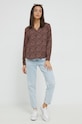 JDY bluza 15223907.ChocolateB maro AA00