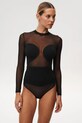 Undress Code body All-Nighter Bodysuit z elastanem czarny 833