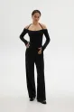 Боді Saint Body OFF SHOULDER NECK SNAP BODYSUIT SB.612 чорний AA00