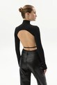 Боди HALF NECK BACKLESS BODYSUIT SB.605 чёрный AA00