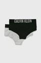 Calvin Klein Underwear - Dětské kalhotky 104-176 cm (2 pack) G80G800151 šedá AA00