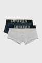 Calvin Klein Underwear - Dětské boxerky (2-pack) přiléhavé boxerky šedá B70B700122
