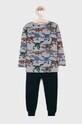 Name it - Pijama copii 86-110 cm 13163560 gri AA00