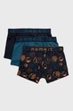 Name it Bokserki dziecięce (3-pack) wzorzyste granatowy 13196397