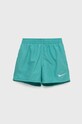 Nike Kids szorty kąpielowe dziecięce sporty wodne turkusowy NESSB866