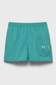 Nike Kids szorty kąpielowe dziecięce sporty wodne turkusowy NESSC786