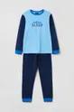 plava Dječja pamučna pidžama OVS Za dječake