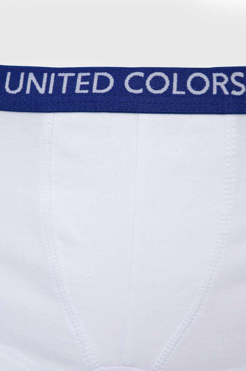 biały United Colors of Benetton bokserki dziecięce 2-pack
