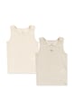 Konges Sløjd сутиен топ за деца от памук с еластан BASIC 2 PACK TANKTOP GOTS 2 броя