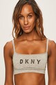 Oblečenie Dkny - Športová podprsenka DK4507 sivá