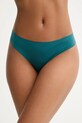 Dkny stringi wzorzyste turkusowy DK5026