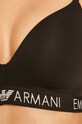 Emporio Armani - Podprsenka čierna 164410.CC318