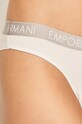 Oblečenie Emporio Armani - Brazílske nohavičky (2-pak) 163337.CC318 biela
