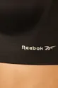 чорний Reebok - Спортивний бюстгальтер U4.C9509