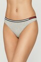 Tommy Hilfiger - Stringi dzianina szary UW0UW01548.NOS