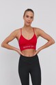Reebok Biustonosz sportowy F9609 bez fiszbinów czerwony F9609