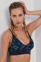 Športová podprsenka Reebok F9618 bez kostíc tmavomodrá F9618