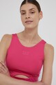 Športová podprsenka EA7 Emporio Armani ružová 8NTH52.TJ1RZ