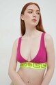 Versace biustonosz dzianina różowy AUD01047.NOS