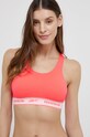 Športová podprsenka Reebok U4.F9647 bez kostíc červená U4.F9647