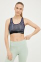 Спортивный бюстгальтер Reebok Nelly немного упрочнённая тёмно-синий F9760