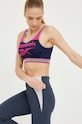 Αθλητικό σουτιέν Reebok Dilara χωρίς μεταλλικές μπανέλες σκούρο μπλε F9772