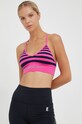 Reebok biustonosz sportowy lekko usztywniana różowy F9782