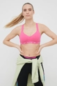 rosa Reebok reggiseno sportivo Donna