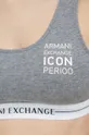 Armani Exchange reggiseno Materiale principale: 95% Cotone, 5% Elastam Nastro: 54% Poliammide, 37% Poliestere, 9% Elastam