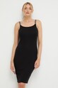 Karl Lagerfeld sukienka 225W2111 z elastanem czarny 225W2111