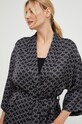 Karl Lagerfeld szlafrok 225W2134 czarny 225W2134