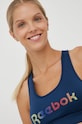 Športni modrček Reebok Gina mornarsko modra F9761