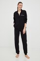 Tepláková souprava Emporio Armani Underwear pletenina černá 164146.CC270