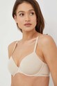 Dkny biustonosz dzianina beżowy DK7745.NOS