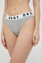 Стринги Dkny трикотаж серый DK4529.NOS