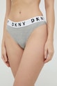 Стринги Dkny трикотаж серый DK4529.NOS