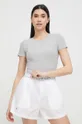 сірий Піжамна футболка Polo Ralph Lauren Жіночий