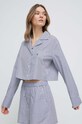 Odzież Polo Ralph Lauren piżama bawełniana 4P8010.NOS granatowy