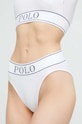 Σλιπ Polo Ralph Lauren πλεκτό ύφασμα λευκό 4P2025.NOS