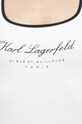 Karl Lagerfeld jednoczęściowy strój kąpielowy biały 231W2202