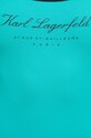 Odzież Karl Lagerfeld jednoczęściowy strój kąpielowy 231W2202 turkusowy