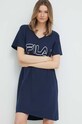 Νυχτικό Fila πλεκτό ύφασμα σκούρο μπλε FPS4117