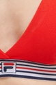 rosso Fila reggiseno