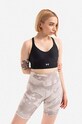 Under Armour biustonosz sportowy Infinity Mid Rib Bra bez fiszbinów czarny 1365772