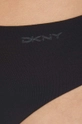 črna Tangice Dkny 3-pack