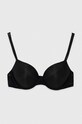 Calvin Klein Underwear sutien cu balene negru 000QF6345E