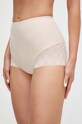 Моделюючі труси Chantelle SOFT STRETCH мереживо бежевий C14K70.01N